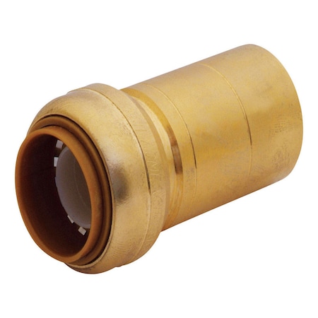 Sharkbite SharkBite Push to Connect 1 in. PTC X 1/2 in. D CTS Brass Fitting Reducer U724LFA